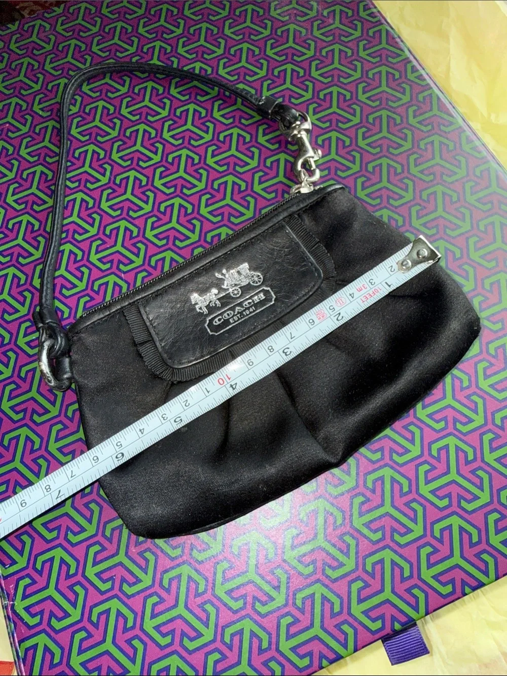 Coach compact wristlet